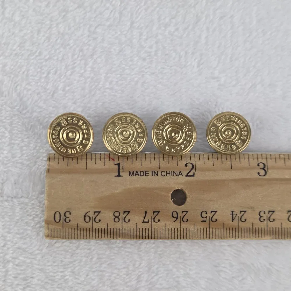 Vintage 1970s Kemington Express 20 GA Shotgun Shell Buttons 5/8